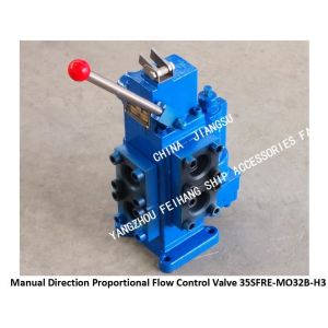 MARINE MANUAL PROPORTIONAL FLOW REVERSING SPEED REGULATING VALVE 35SFRE-MO32B-H3