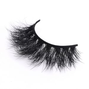 Reusable Natural 3D Mink Lashes , Handmade Craft Silk Individual Lashes