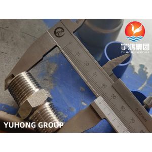 ASTM A182 F53(UNS S32750) Super Duplex Stainless Steel Threaded Elbow, Hex