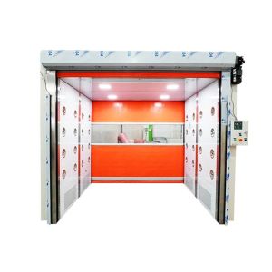 25m/S Air Speed Intelligent PVC Door Air Shower Booth With HEPA Filter