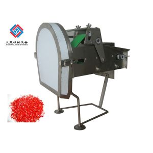 150KG/H Vegetable Processing Equipment / Desktop Restaurant Green Onion Chili