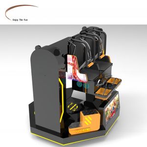 Amusement Park 9d Roller Coaster 720 1080 Degree Rotation Vr Flight Machine