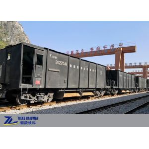 UIC 60t Railway Cargo Train Car Hopper Wagon For Ballast Ore Mineral Particles
