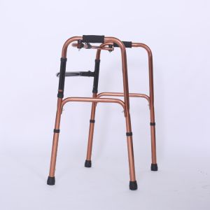 Durable Lightweight Mobility Walker , Elder Disabled Drive Deluxe Folding Walker