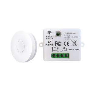 Cheap RF433Mhz Self Powered Waterproof Remote Controller Switch Wall Light Switch for sale