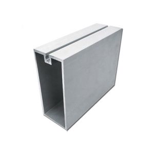 China Building Exterior 2.0mm 6063 Aluminum Curtain Wall Profile on sale