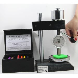 Astm D2240 Standard Hardness Testing Machine Portable 0 - 100hd Test Range