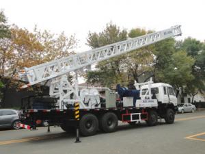 China BZC600CLCA  water well truck mounted drilling rig on sale