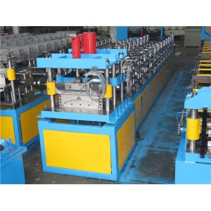 No Press Step Type Ridge Cap Roll Forming Machine Guide Pillar Structure With