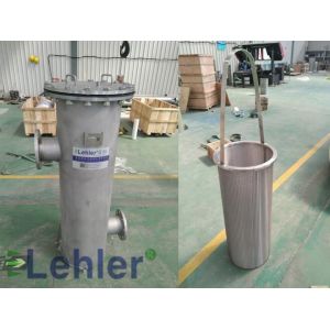 Pipeline Industrial Water Strainer Wedge Wire Element High - Precision Slot