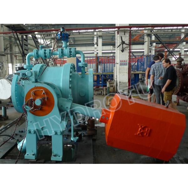 High Pressure Flanged Globe Valve 500mm With hydraulic Control