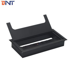 aluminium alloy desk power grommet for office use /concealed table wire cable