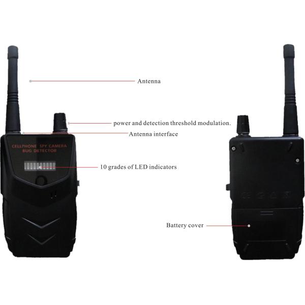 Mobile phone detector bcsk-007b 2G.3G.4G radio wave signal detector