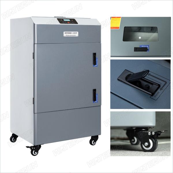 Quality 350W Laser Fume Extractor , 99.97% Soldering Smoke Filter Thorough Purification 0.3μm wholesale