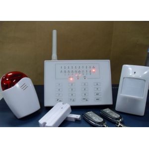 LED Touch Keypad GSM Wireless Intelligent House Alarm System