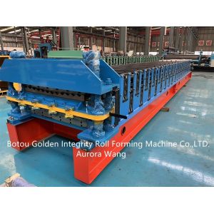 Steel Tile Metal Roofing Sheet Making Machine Double Layer