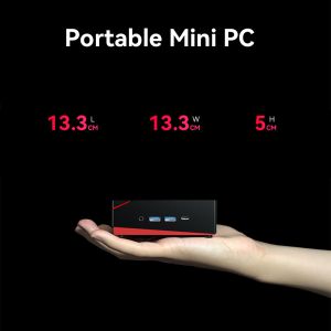 AMD Ryzen 5 4500u Mini PC With Dual Ethernet Dual Channel DDR4 For Gaming