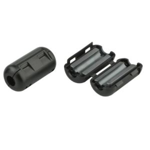 OEM ODM Clap-on Ferrite Core with Ni-Zn Ferrite Plastic for -40 to +125°C Temperature Range