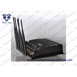 12 Watts Mobile Phone Blocker , Cell Phone Frequency Jammer CDMA450 DCS / PHS