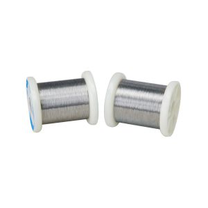 0.055mm Chromel A NiCr 80 / 20 Nicr Alloy For Heating Cables / Mats And Cords