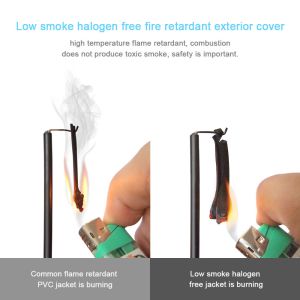 UTP CAT6 Patch Cord with Pull Rod 28AWG Stranded Bare Copper PVC Sheath