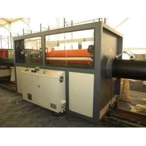 Under Ground HDPE Drainge Solid Pipe Machine 800kg/h Max Output Easy To Operate