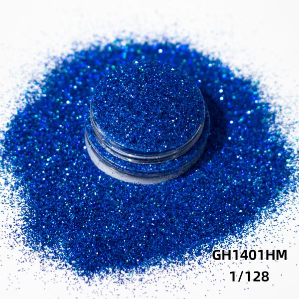 Water Plant Based Cellulose Bio Glitter Powder Holographic Hexagonal Sequin
