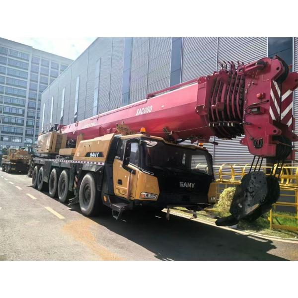 Quality 2022 Sany Used SAC3000 Crane With An 87m Main Boom, A 36m Jib, And A 100-Ton Counterweight. Excellent Working Condition. wholesale