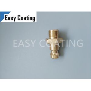 Powder coating transfer injector PI-P1 quick release blug copper material