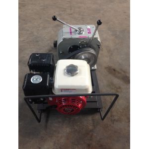 3 Ton Steel Honda Petrol Engine Powered Cable Winch Puller For Hoisting