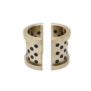 Split Shaft Self Lubricating Bronze Bush CuAl10Fe5Ni5 Aluminium Bronze Bushing