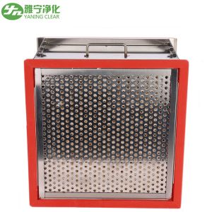 Fiberglass Paper HEPA Air Filter For High Temperature Sterilizing Tunnel Oven