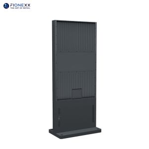 86 Inch Gray Windows Outdoor Digital Totem Vertical Digital Screen 800-2500nits