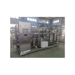 Cheap Farms PLC 1000L/H to 10000L/H Small Particles Drinks Aseptic Tubular Sterilizer Benefit for sale