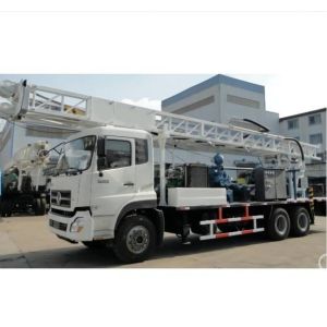 China Multifunctional Truck Mounted Borehole Drilling Rig For 400m Water Well on sale