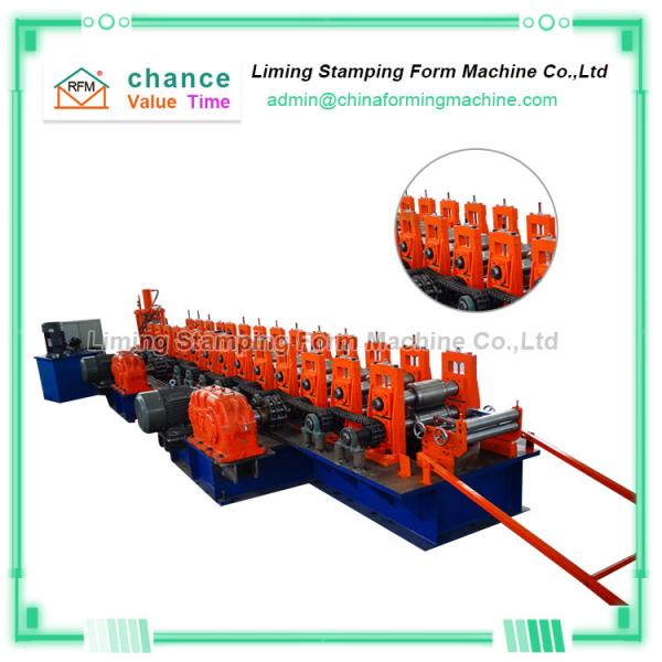 Quality Automatic Racking Beam Roll Former Machine Plc Control Speed 10-20m/Min wholesale