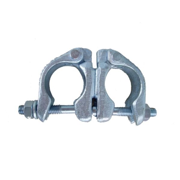 Quality Galvanized Double Scaffolding Swivel Coupler , Pressed Sleeve Coupler British Style wholesale