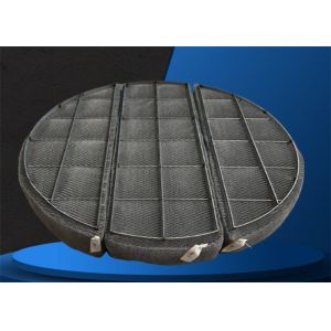 Ss316l 750mm Gas Liquid Separator Mesh Demister Pad For Light Industry