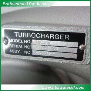Cummins M11 QSM11 engine turbo Holset HX55W 4037086 turbocharger