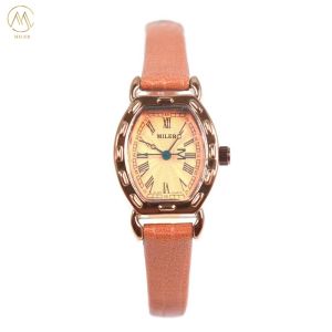 China Modern Leather Strap Quartz Watch with 30M Water Resistance on sale