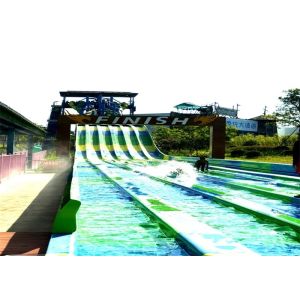 Outdoor Screaming High Speed Water Slide Thrilling Water Slide Rides