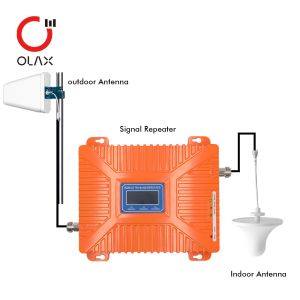 4g Phone Signal Booster For Mobile Network 900/ 1800/ 2100mhz For Rural Areas