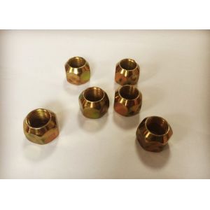 M14*1.5 Left Hand Thread Carbon Steel Wheel Nuts With 15mm Thickness