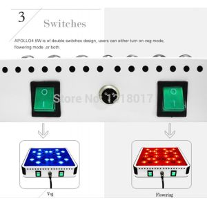 Cheap 200W led grow light ultra thin 5W chip led grow light with CE and ROHS for sale