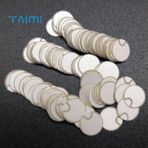Ultrasonic Transducer Crystal Disc PZT Piezoelectric Ceramic Components