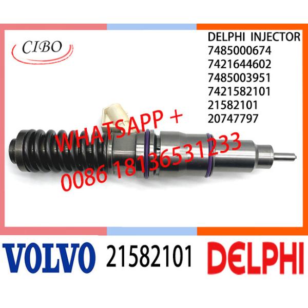 Quality Fuel Diesel Injector 21582101 BEBE4D12301 BEBE4D12201 BEBE4D37001 BEBE4D42001 E3.18 for VOL (REN-AULTT) MD11 3530 & 35 wholesale