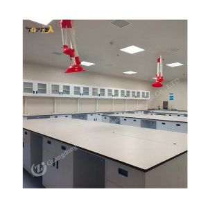 4-Drawer All Steel Lab Bench With Steel Frame Wheels And Handles