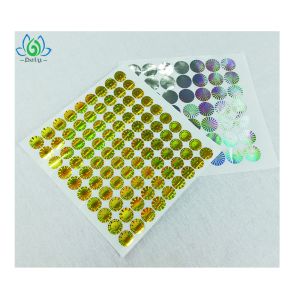 UV Printing Tamper Evident Security Labels , Hologram Stickers For Certificates