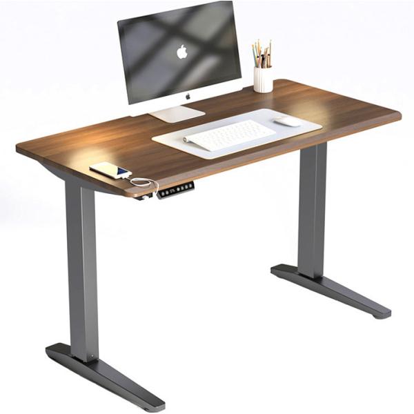 Quality SPCC Steel/Iron Frame Material Dual Motor Wooden Stand Up Desk for Gaming and Office wholesale