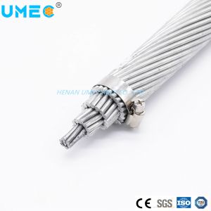 Round Wire ACSR Bare Conductor 1/0 2/0 3/0 4/0 AWG Size Aluminum Reinforced